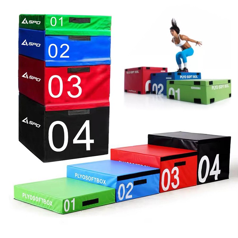 4 fərqli hündürlükdə yumşaq köpük  tullanma stepperi